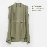 CCa-044 Cardigan Tanpa Lengan